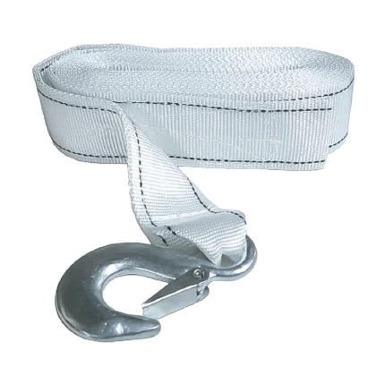 Cinta para malacate 7.5 mts color blanco