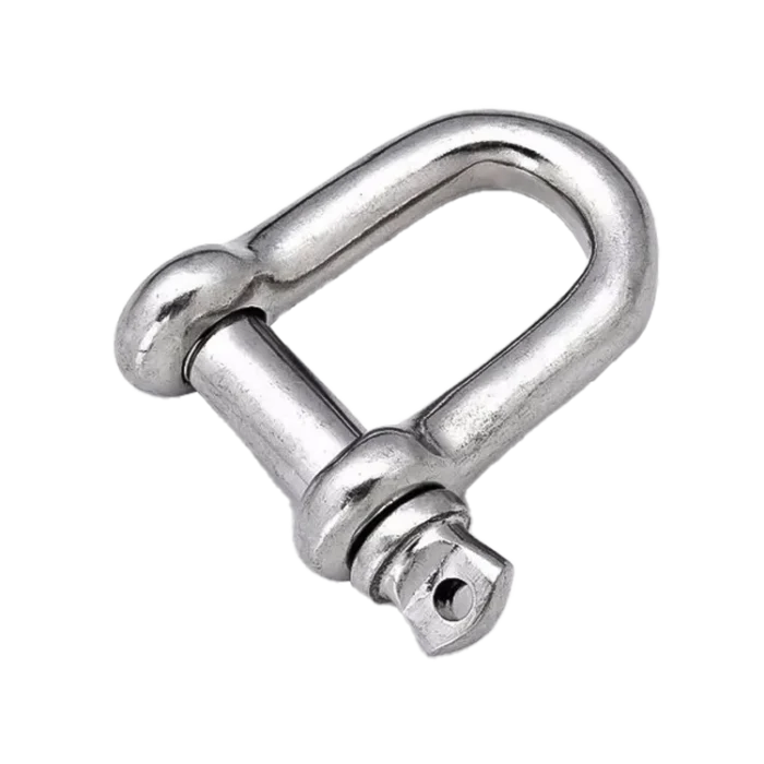 Grillete recto corto inox D10 mm - Imagen 1