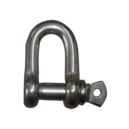 Grillete recto corto galvanizado D8 mm