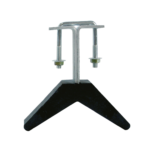 Rodillo V de proa con soporte