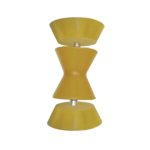 Rodillo doble cono con tapas cónicas 95 mm