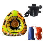 Combo gomón Arrow Triangular de arrastre + cuerda + inflador