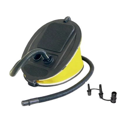 Inflador de pie 6 l con 3 adaptadores