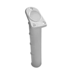 Posacaña para embutir blanco largo