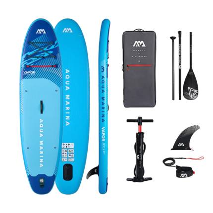 Tabla sup Vapor 140 kg c/accesorios Stand Up Paddle Aqua Marina