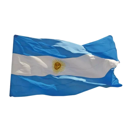 Bandera 20x30cm Argentina