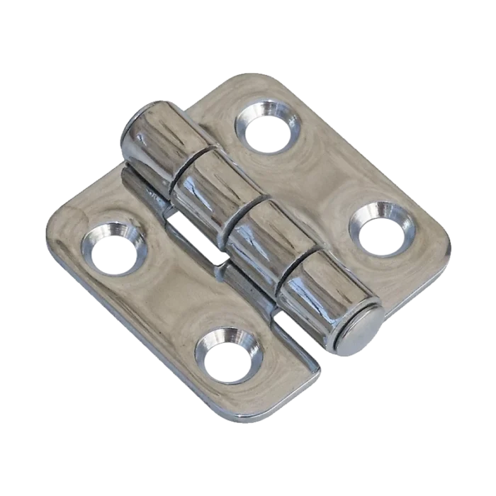 Bisagra inox. 4 tornillos 38x38x2mm Five Oceans - Imagen 1