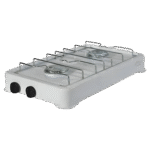 Anafe frontal 2 Hornallas epoxy gas envasado Brogas