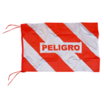 Bandera precaución 50x70 cm