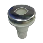 Pasacasco plástico aro inox. 19 mm 3/4" Seachoice