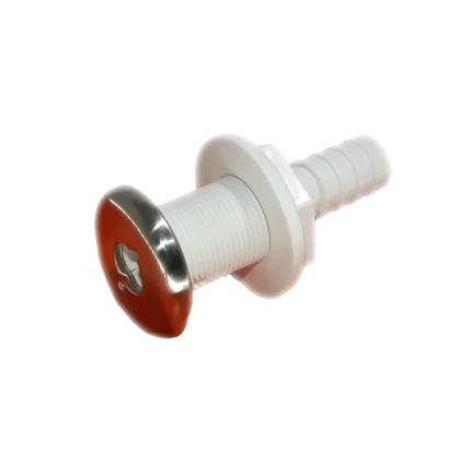 Pasacasco plástico aro inox 19 mm 3/4" Seachoice