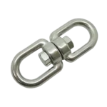 Giratorio doble estrobo D10 mm inox. Viadana