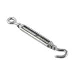 Tensor inox. D6 mm abierto ojo y gancho Herby