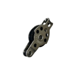 Motón 1 rueda D17 con arraigo Viadana