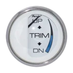 Indicador trim Johnson/Evinrude aro cromado Faria