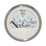 Indicador temperatura de agua aro cromado Faria