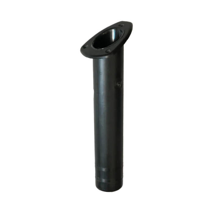 Posacaña para embutir plástico negro 3 tornillos Herrcarr - Imagen 1