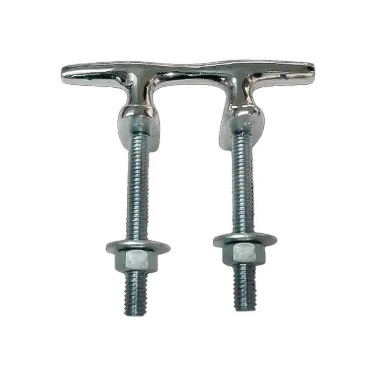 HC259A Cornamusa Cilíndrica 140mm 2 vástagos inox Cornamusa cilíndrica 140mm 2 vástagos inox. Herrcarr - Imagen 1