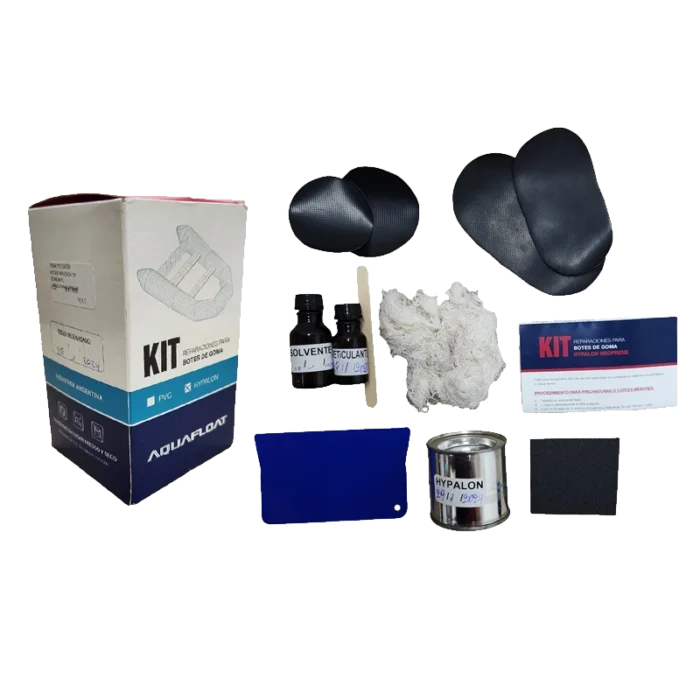 Kit parches Hypalon neoprene Aquafloat - Imagen 1