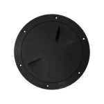 Tapa estanco plástico negra D6”