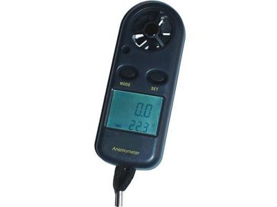 Anemómetro manual digital + temperatura Bull Winch