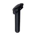 Posacaña para embutir con tapa negro Easterner