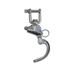 Automático con grillete giratorio inox. 70mm Five Oceans - Imagen 3