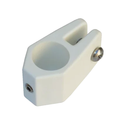 Herraje plástico blanco conexión media para capota 7/8″ Five Oceans
