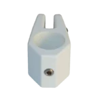 Herraje plástico blanco conexión media para capota 7/8″ Five Oceans - Imagen 3