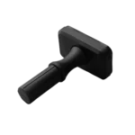 Repuesto goma y plástico de prolongador de timón