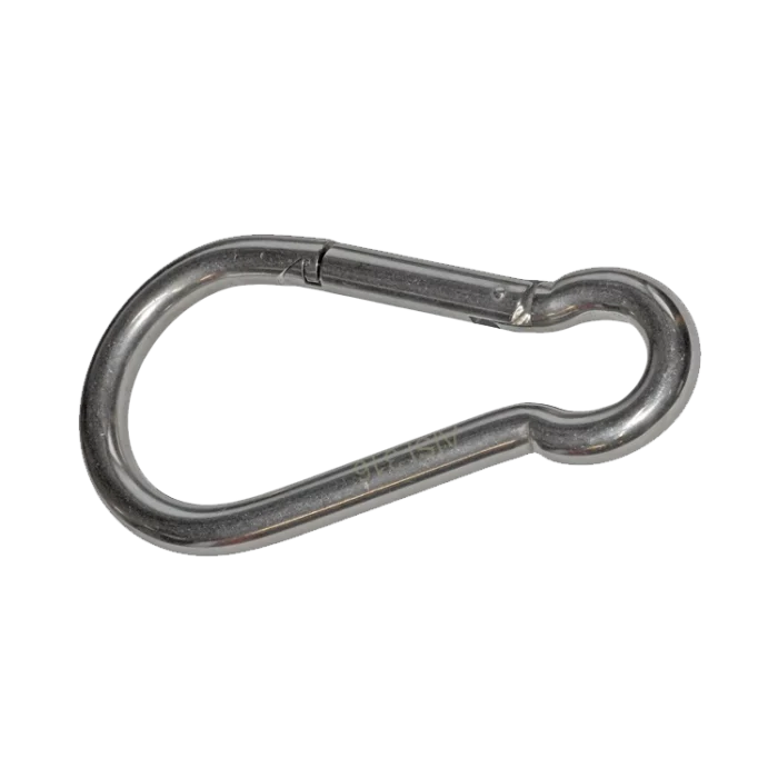 Mosquetón bombero galvanizado D12 mm - Imagen 1