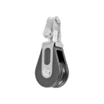 Motón 1 rueda con giratorio D28mm Nautos