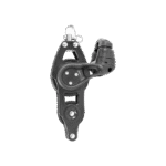 Motón 2 ruedas D57mm guitarra c/gir/arraigo y mordaza ultra light Nautos