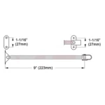 Traba para tambucho a resorte 11 x 222 mm Five Oceans - Imagen 5