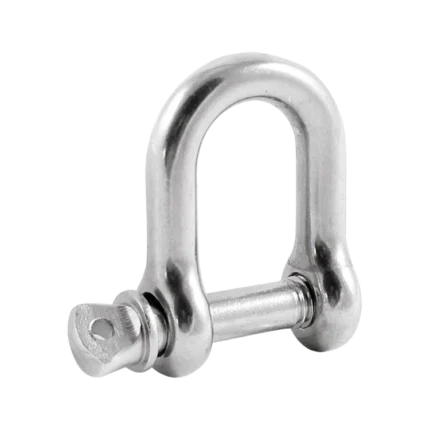 Grillete recto corto inox D6mm Seaworld