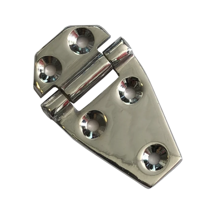 Bisagra bronce cromado para piso B2 Herrcarr - Imagen 1