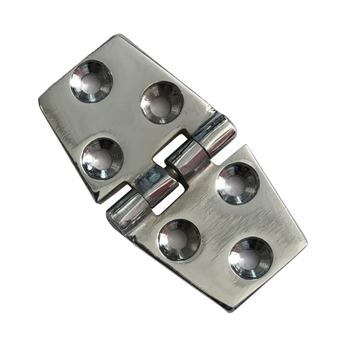Bisagra bronce cromado americana Herrcarr - Imagen 1