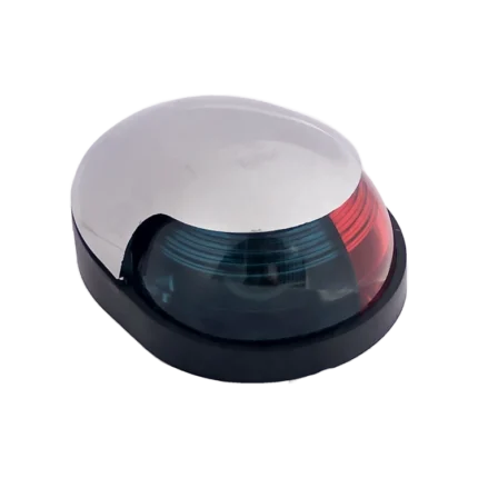 Luz proa bicolor carcasa bronce cromado Herrcarr