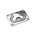 Levanta Piso P/Embutir Bronce Cromado 50x64 mm Five Oceans