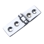 Bisagra bronce cromado back to back corta 4 agujeros Herrcarr
