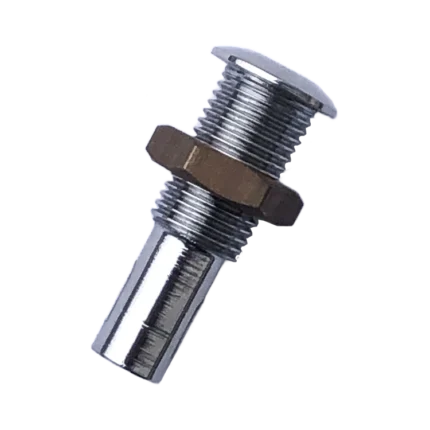 Pasacasco de bronce cromado 3/8" toma de agua Herrcarr