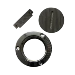 Tapa para tanque 2" con llave bronce cromado Herrcarr - Imagen 3