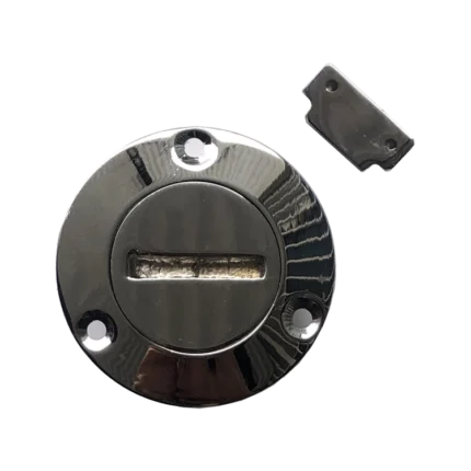 Tapa para tanque 1 1/4" con llave bronce cromado Herrcarr