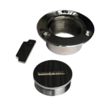 Tapa para tanque 1 1/4" con llave bronce cromado Herrcarr - Imagen 4