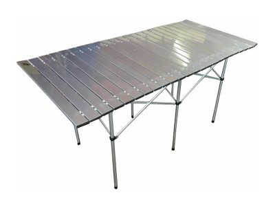 Mesa aluminio plegable 140×70 cm Sear