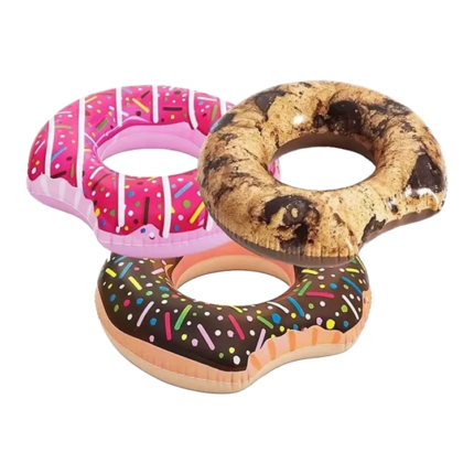 Colchoneta inflable donuts 107 cm Bestway