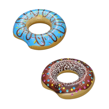 Colchoneta inflable donuts 107cm Bestway
