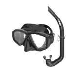 Set buceo snorkeler negro Pino