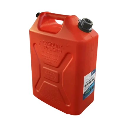 Bidón militar 20 l rojo con pico vertedor Roan