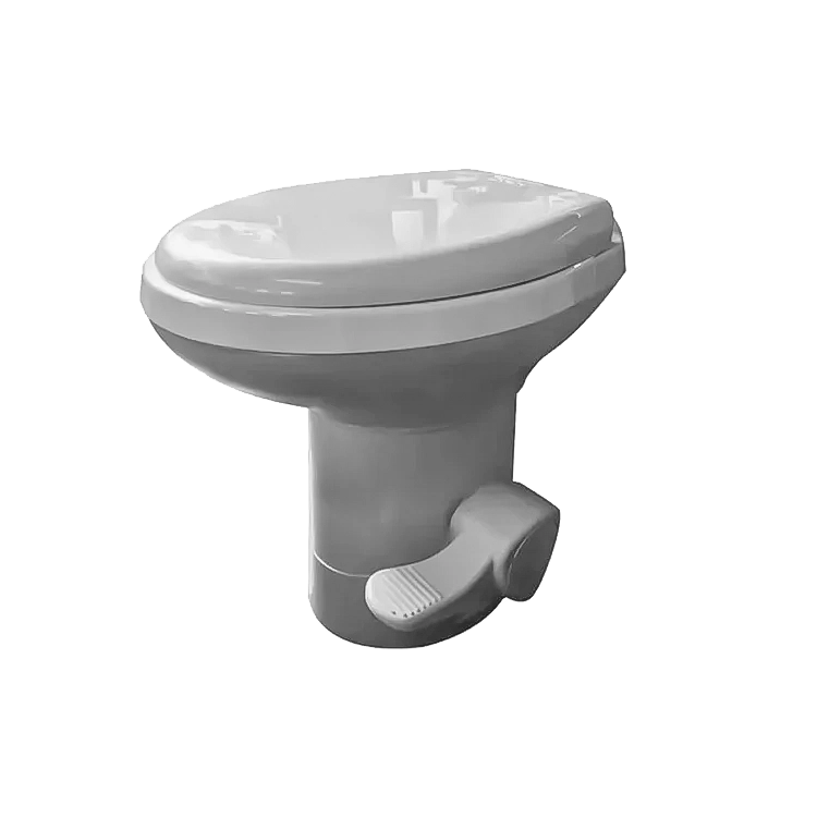 AMJBT-IF2022 Inodoro A Pedal Gravity Flush Para Casa Rodante Inodoro a pedal para casa rodante Gravity Flush - Imagen 1